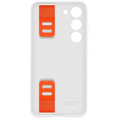 Защитный чехол Silicone Grip Case для Samsung Galaxy S23 (S911) EF-GS911TWEGRU - White