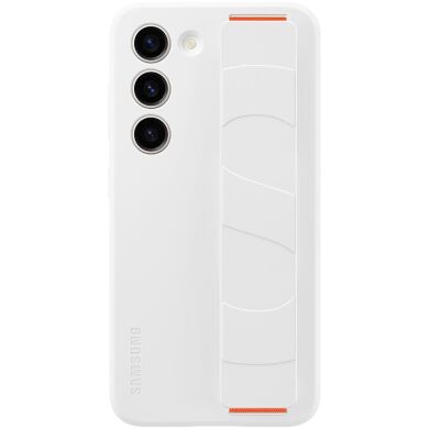 Защитный чехол Silicone Grip Case для Samsung Galaxy S23 (S911) EF-GS911TWEGRU - White