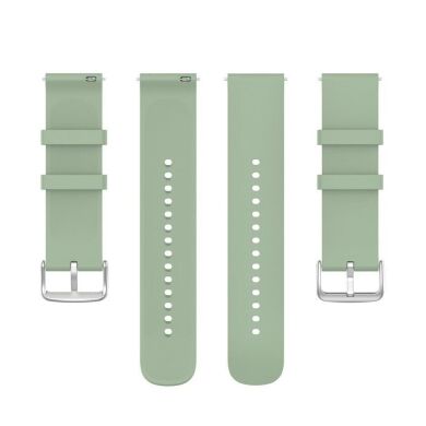 Ремінець Deexe Silicone Band для годинників з шириною кріплення 22мм - Light Green