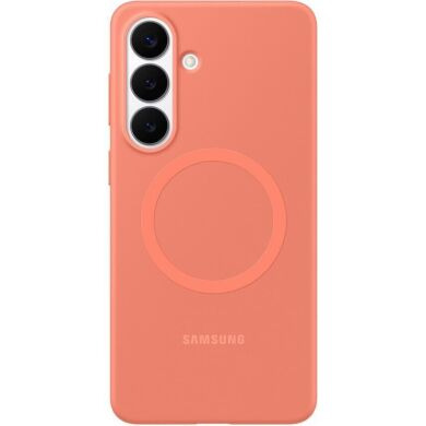 Оригінальний силіконовий чохол Silicone Magnet для Samsung Galaxy S26 Plus (S947) EF-ES947COEGWW - Coralred