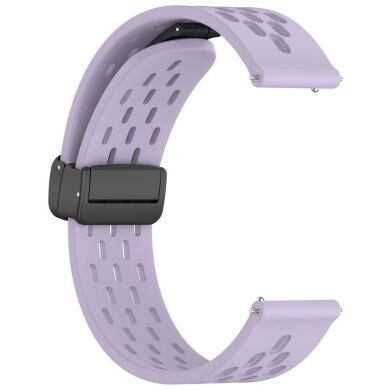 Ремінець Deexe Astra Strap для годинників з шириною кріплення 20мм - Purple