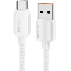 Кабель ESSAGER Breeze USB to Type-C (100W, 1m) EXC7A-WL02-P - White