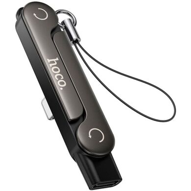 Переходник Hoco UA47 Lightning to Type-C - Black