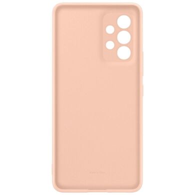 Захисний чохол Silicone Cover для Samsung Galaxy A53 (A536) EF-PA536TPEGRU - Peach