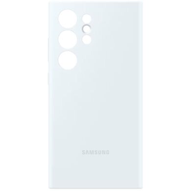 Защитный чехол Silicone Case для Samsung Galaxy S24 Ultra (S928) EF-PS928TWEGWW - White