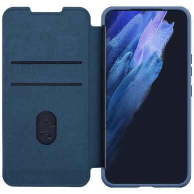 Чехол-книжка NILLKIN Qin Pro для Samsung Galaxy S22 (S901) - Blue
