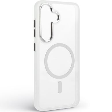 Захисний чохол ArmorStandart Unit MagSafe для Samsung Galaxy S25 Plus (S936) - Matte Clear Silver