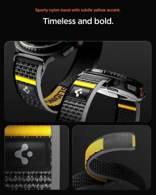 Ремінець Spigen (SGP) Athlex Air для Samsung Galaxy Watch 8 (40/44mm) / 8 Classic (AMP10111) - Black