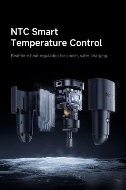 Автомобільний зарядний пристрій Baseus PrimeTrip VP2 60W (2Type-C) C0207300 - Black