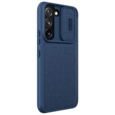 Чехол-книжка NILLKIN Qin Pro для Samsung Galaxy S22 (S901) - Blue