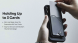 Кардхолдер AULUMU G02 Magnetic Flip Wallet & Stand - Black