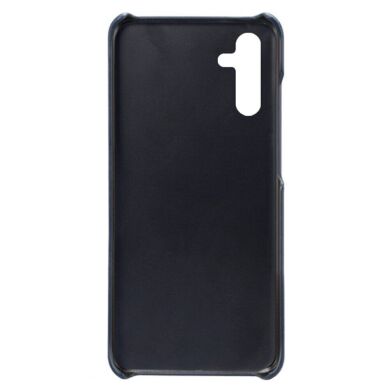 Защитный чехол Deexe Leather Back Cover для Samsung Galaxy A54 (A546) - Blue