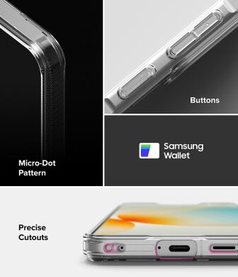 Захисний чохол Ringke Fusion для Samsung Galaxy A57 (A576) 8800328817890 - Clear