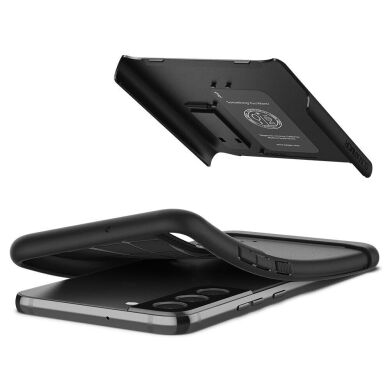 Захисний чохол Spigen (SGP) Slim Armor для Samsung Galaxy S22 Plus (S906) - Black