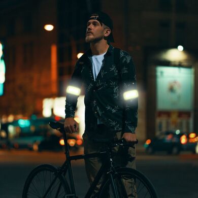 Світловідбивний браслет ArmorStandart Elastic Band (30cm) - Blue