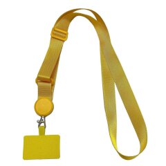 Ремешок для смартфона Deexe Neck Wrap - Yellow