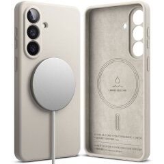 Захисний чохол Ringke Silicone Magnetic для Samsung Galaxy S26 Plus (S947) 8800328815278 - Stone