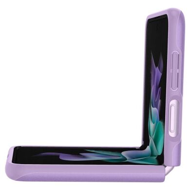 Защитный чехол Spigen (SGP) Thin Fit (FF) для Samsung Galaxy Flip 3 - Shiny Lavender