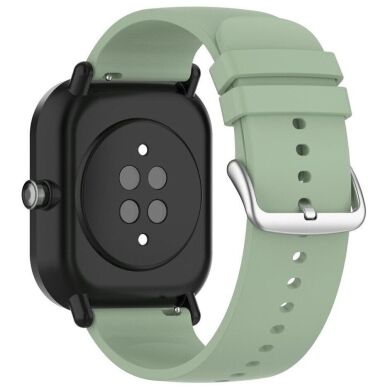 Ремінець Deexe Silicone Band для годинників з шириною кріплення 22мм - Light Green