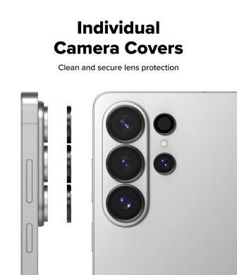 Комплект захисних стекол Ringke Camera Lens Frame Glass для Samsung Galaxy S26 Ultra (S948) 8800328814943 - Black