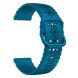 Ремінець Deexe Blossom Strap для Samsung Galaxy Watch 5 (40/44mm) / 5 Pro (45mm) - Cyan