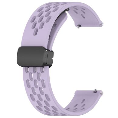 Ремешок Deexe Astra Strap для часов с шириной крепления 20мм - Purple