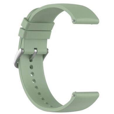 Ремінець Deexe Silicone Band для годинників з шириною кріплення 22мм - Light Green