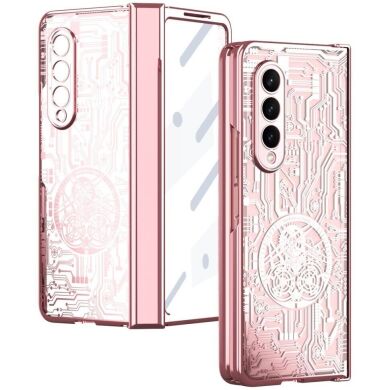 Захисний чохол UniCase Mechanical Legend для Samsung Galaxy Fold 4 - Pink