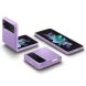 Защитный чехол Spigen (SGP) Thin Fit (FF) для Samsung Galaxy Flip 3 - Shiny Lavender. Фото 3 из 27