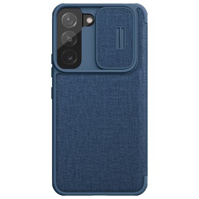 Чехол-книжка NILLKIN Qin Pro для Samsung Galaxy S22 (S901) - Blue