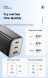 Сетевое зарядное устройство ESSAGER 67W GaN 2Type-C + USB (ECT67W-LJB01-Z) - Black. Фото 11 из 13