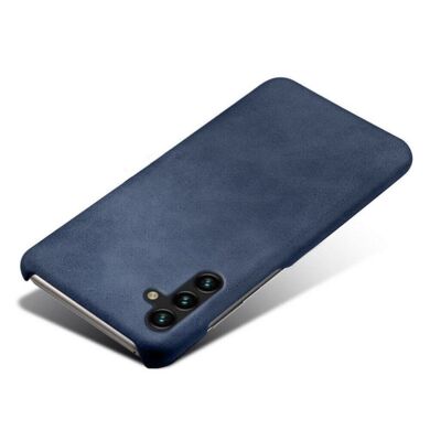 Защитный чехол Deexe Leather Back Cover для Samsung Galaxy A54 (A546) - Blue