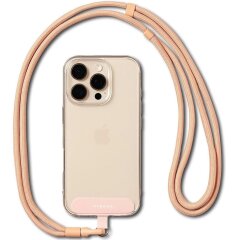 Ремінець для смартфона Ringke Link & Flow Shoulder Strap Y-Type (8800293851608) - Orange Pink