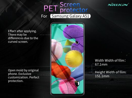 Антибликовая пленка NILLKIN Matte для Samsung Galaxy A51 (А515)