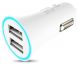 Автомобильное зарядное устройство HOCO UC204 2.4A Dual USB - White. Фото 3 из 5