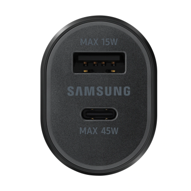 Автомобильное зарядное устройство Samsung Super Fast Dual Car Charger (45W+15W) EP-L5300XBEGRU - Black
