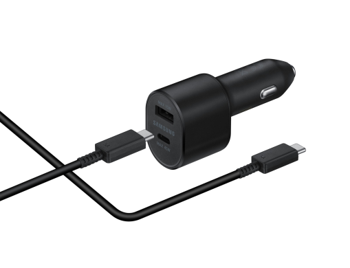 Автомобильное зарядное устройство Samsung Super Fast Dual Car Charger (45W+15W) EP-L5300XBEGRU - Black