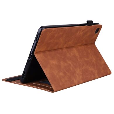 Чехол Deexe Business Style для Samsung Galaxy Tab A9 / Tab A11 (Х130/135/X110/115) - Brown