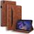 Чехол Deexe Business Style для Samsung Galaxy Tab A9 / Tab A11 (Х130/135/X110/115) - Brown
