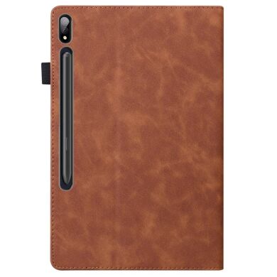 Чохол Deexe Business Style для Samsung Galaxy Tab S9 Plus (X810/816) - Brown