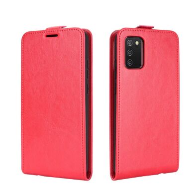 Чехол Deexe Flip Case для Samsung Galaxy A02s (A025) - Red