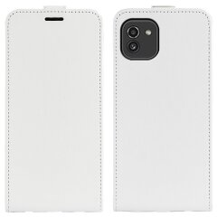 Чехол Deexe Flip Case для Samsung Galaxy A03 (A035) - White