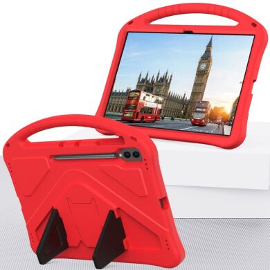 Чохол Deexe KickStand Cover для Samsung Galaxy Tab S10 Ultra - Red