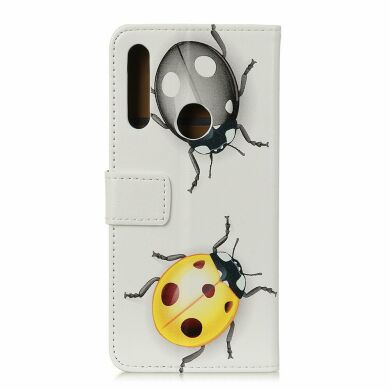 Чехол Deexe Life Style Wallet для Samsung Galaxy A20s (A207) - Ladybirds