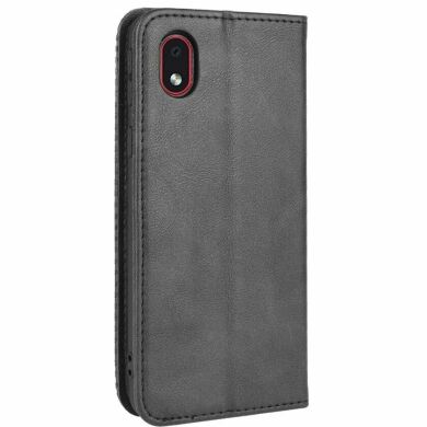 Чехол Deexe Retro Style для Samsung Galaxy A01 Core (A013) - Black