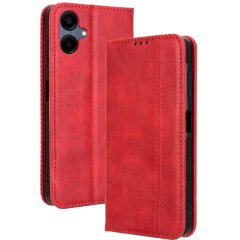 Чехол Deexe Retro Style для Samsung Galaxy A06 (A065) - Red