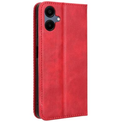 Чехол Deexe Retro Style для Samsung Galaxy A06 (A065) - Red