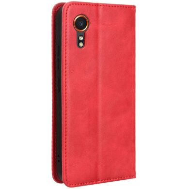 Чехол Deexe Retro Style для Samsung Galaxy Xcover 7 (G556) - Red