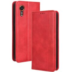 Чехол Deexe Retro Style для Samsung Galaxy Xcover 7 (G556) - Red