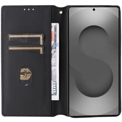 Чохол Deexe Rhombus Book для Samsung Galaxy S26 Ultra - Brown